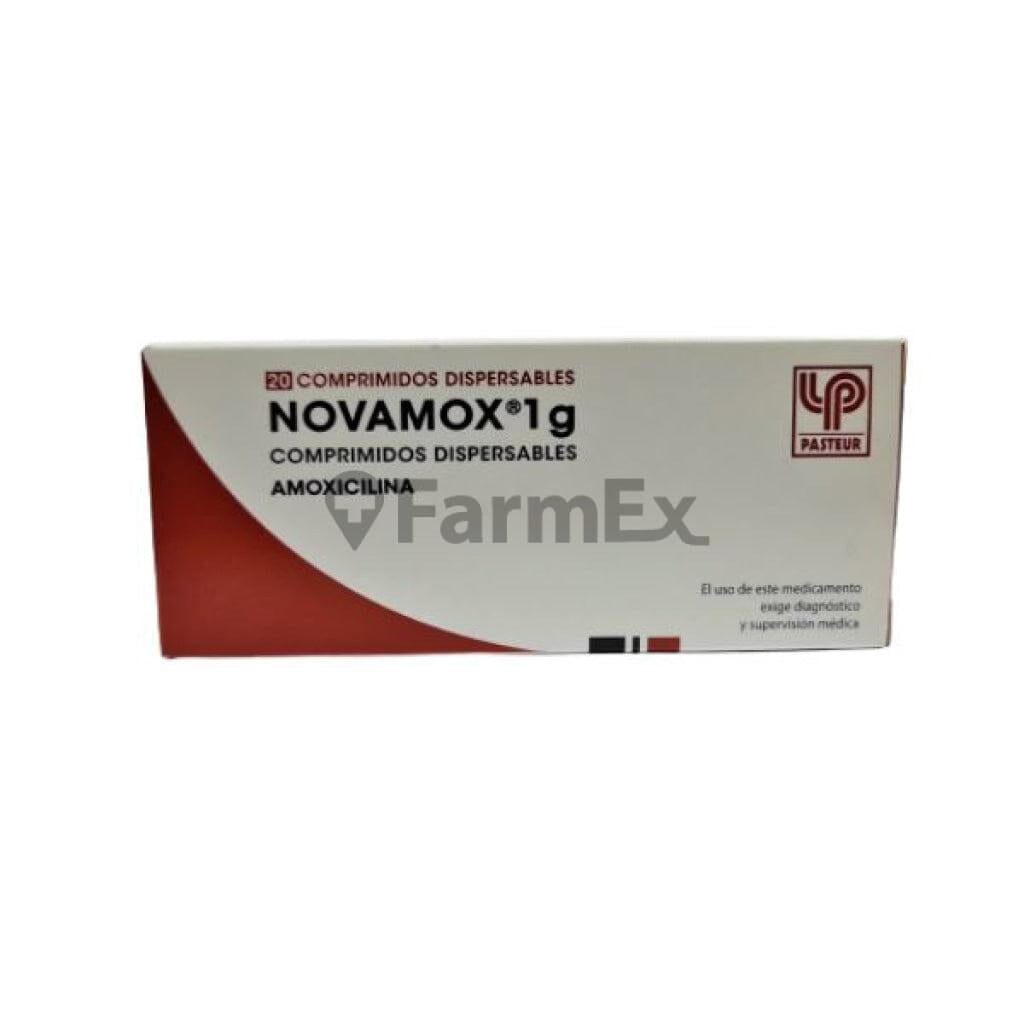 Novamox 1 g x 20 comprimidos Farmex-Pluxee-Persistente